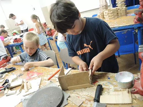 Příměstský řemeslný tábor Kutil Junior